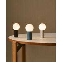 Turn On Table Lamp Blue