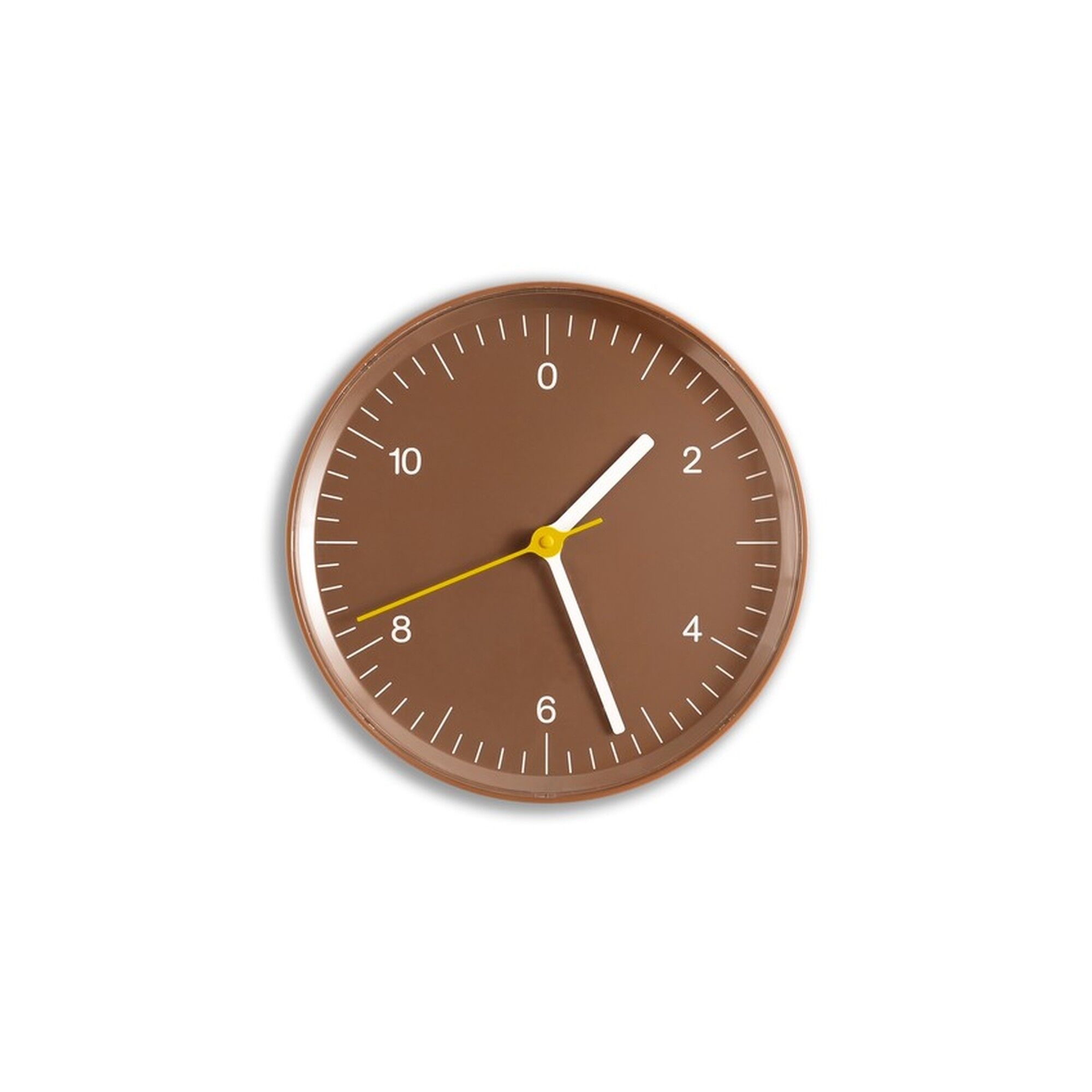 Wanduhr (Recycled) Braun