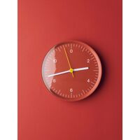 Wall Clock (Recycled) Red