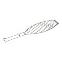 Utendørsmarked BBQ Fiskegrill Rustfritt Stål