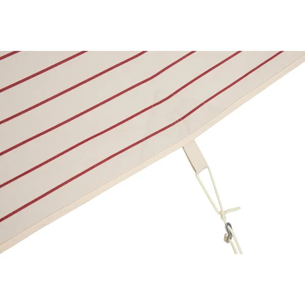 Utomhusmarknadstak Beige/ Röd
