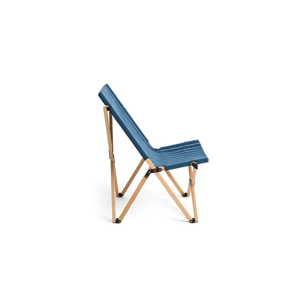 Utendørsmarked Klappstol Blå/ Beige