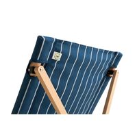 Utendørsmarked Klappstol Blå/ Beige
