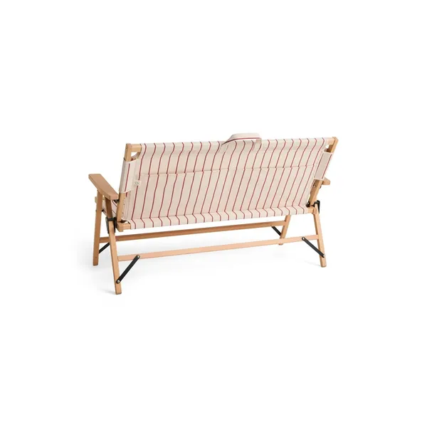 Sofa Outdoor Market Beżowy- Czerwony