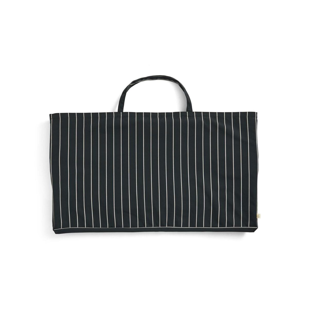 Outdoor-Marktsofa Schwarz/ Beige