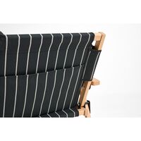 Outdoor-Marktsofa Schwarz/ Beige