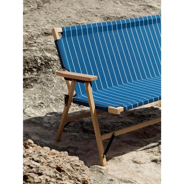 Sofa Outdoor Market w Niebieski/ Beżowy