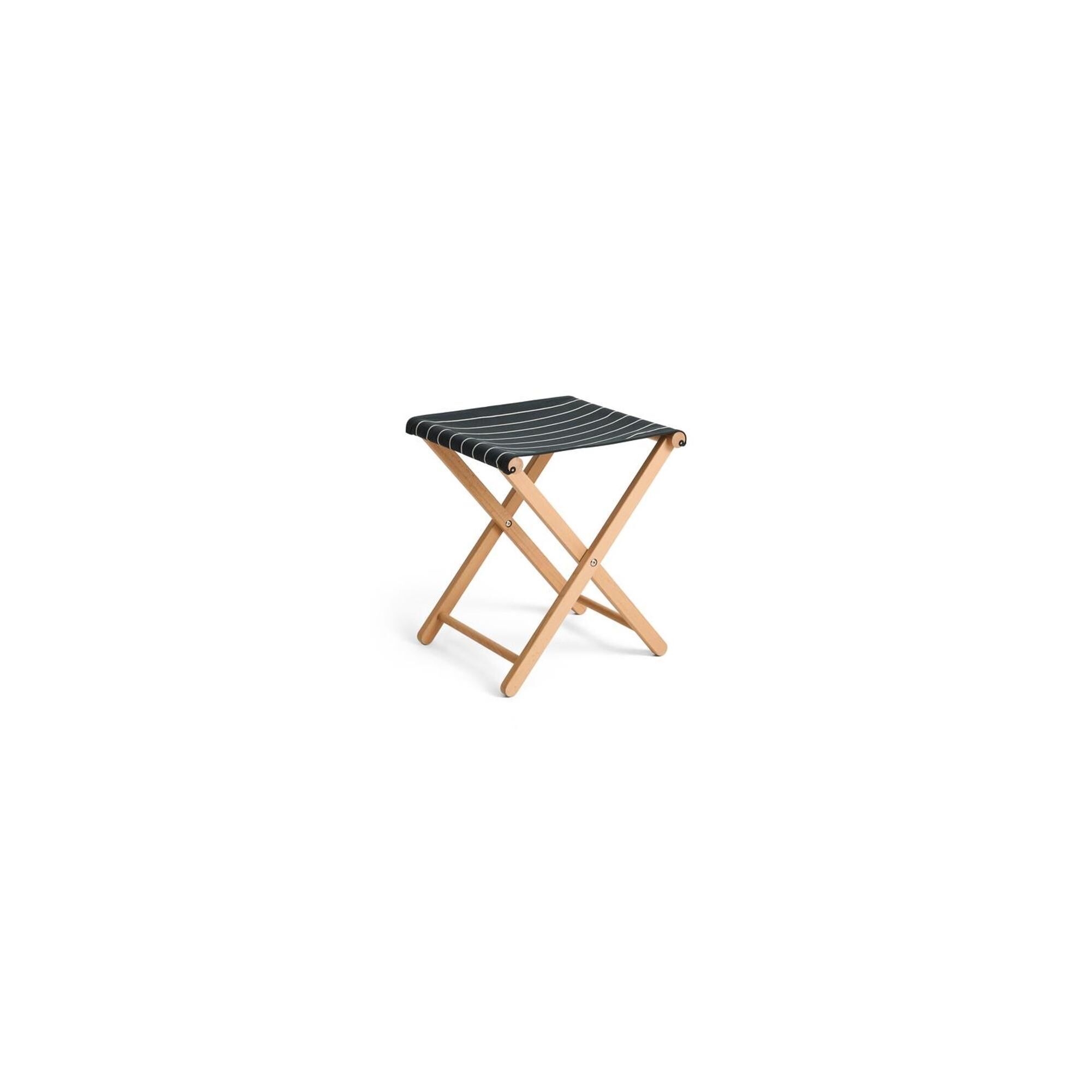 Outdoor Market Tabouret Noir/Beige
