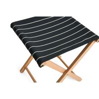 Utomhusmarknadspall Svart/ Beige