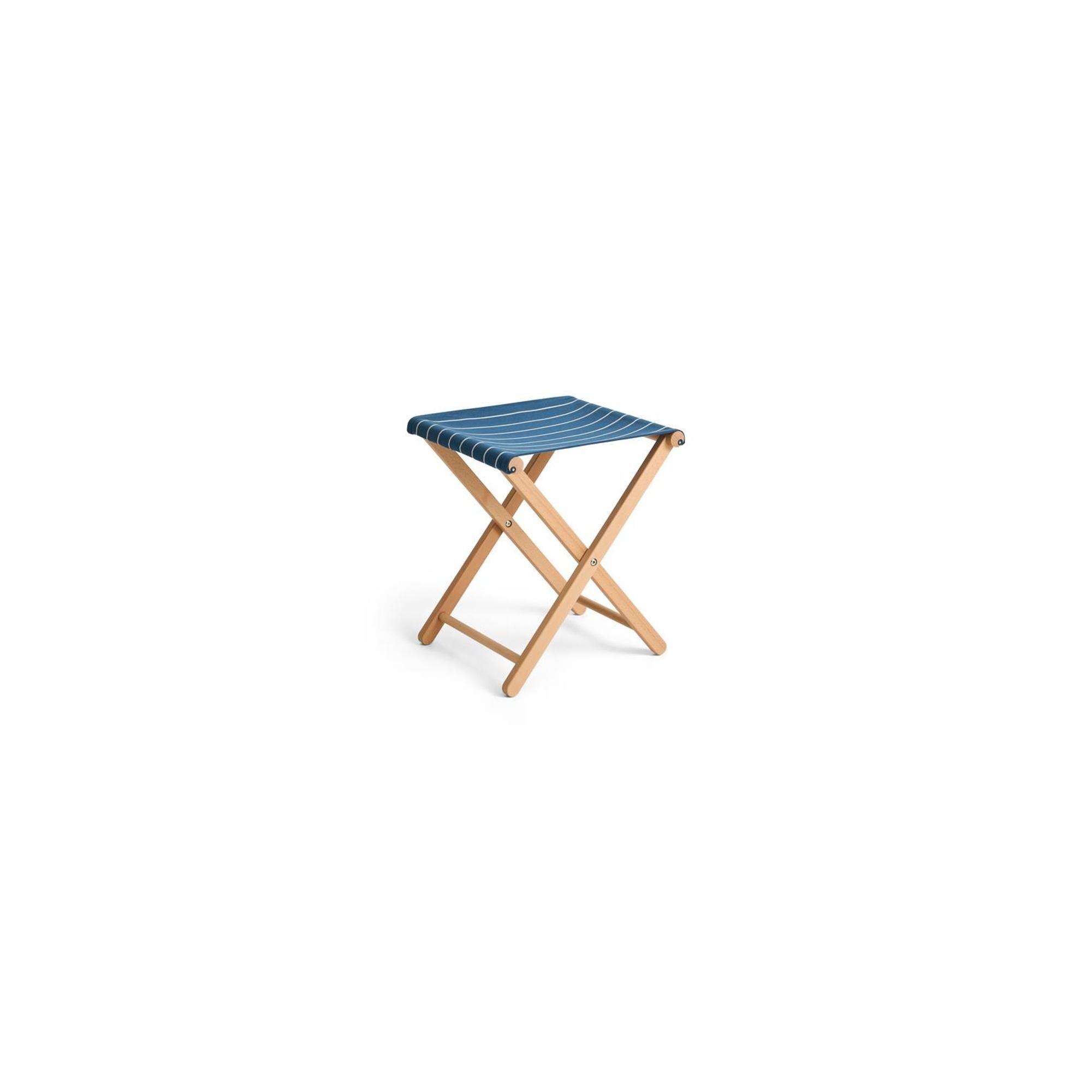Outdoor Market Tabouret Bleu/Beige