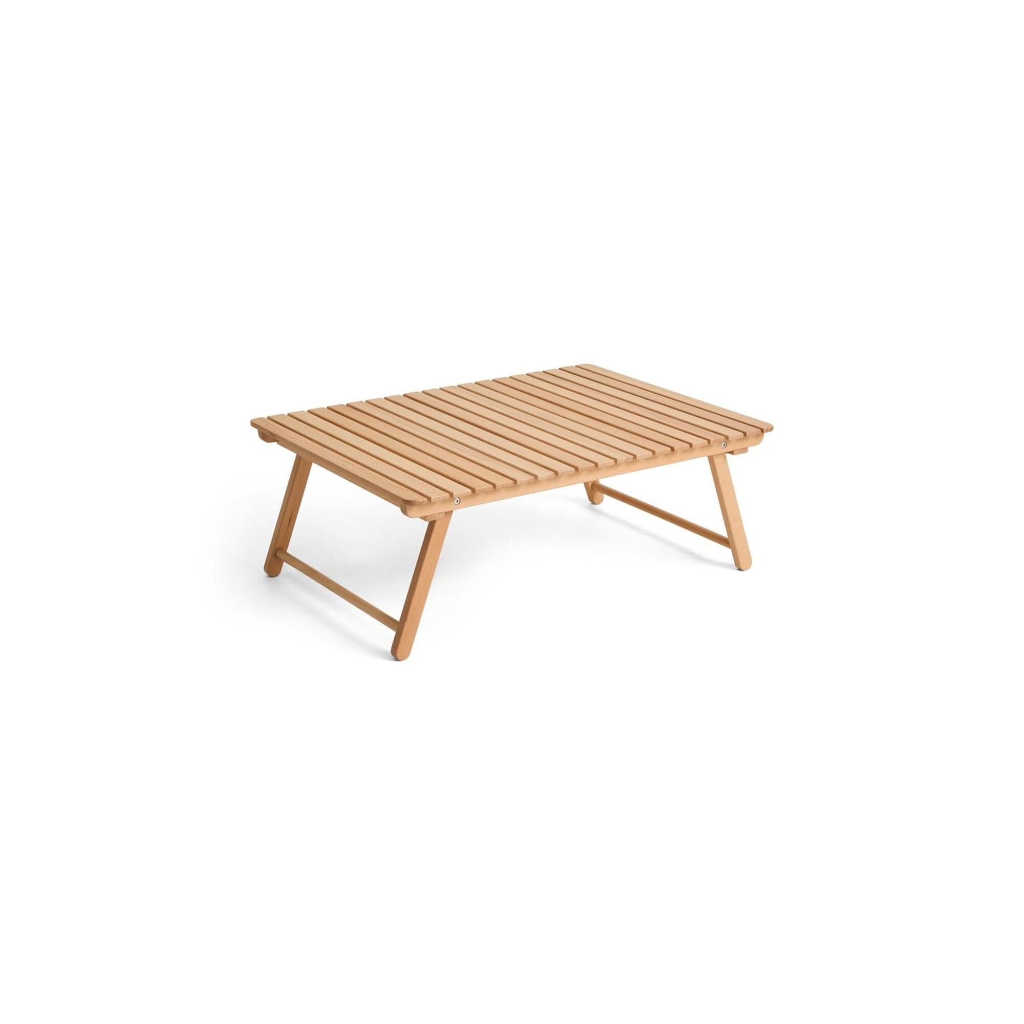 Table Pliante de Marché Extérieur , Grand, Naturelle