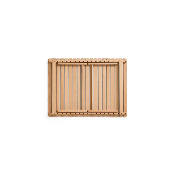 Outdoor Market Folding Table Large Natural