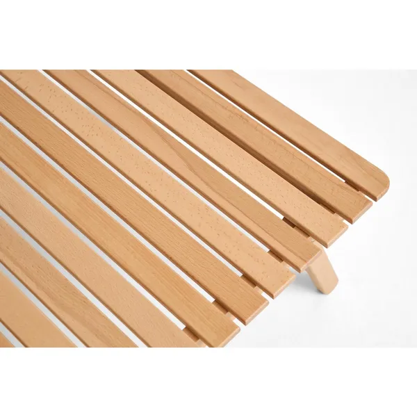Outdoor Market Folding Table Large Natural