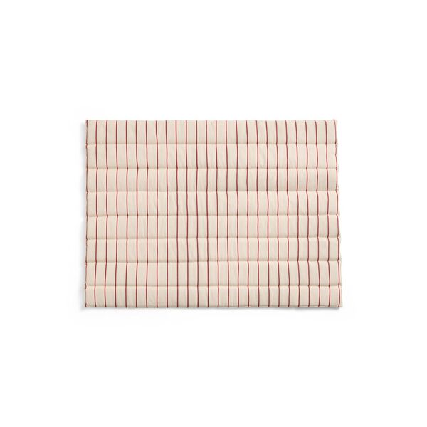 Outdoor-Marktkissen für Sofa , Beige/ Rot