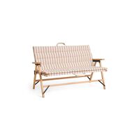 Cuscino Per Divano da Esterno Beige/ Rosso