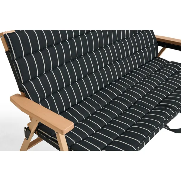 Cuscino Per Divano da Esterno Nero/ Beige