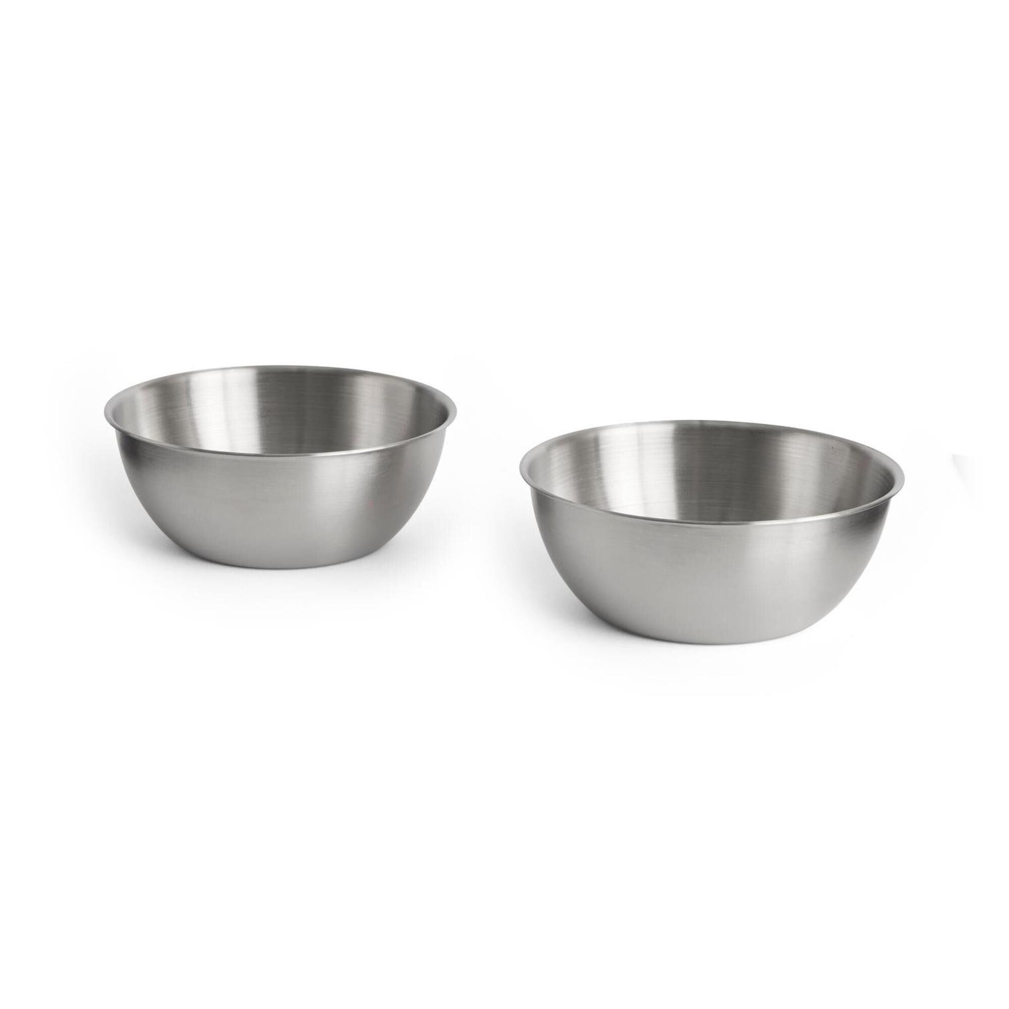 Ensemble de 2 Petit Bols de Marché D'extérieur Argent