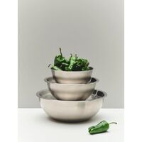 Outdoor-Marktschale mit Deckel, Mittel, Silber