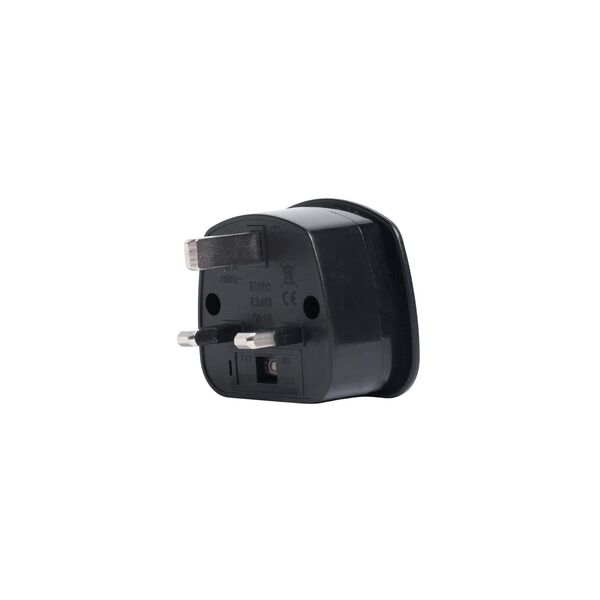 UK Plug Adapter Black