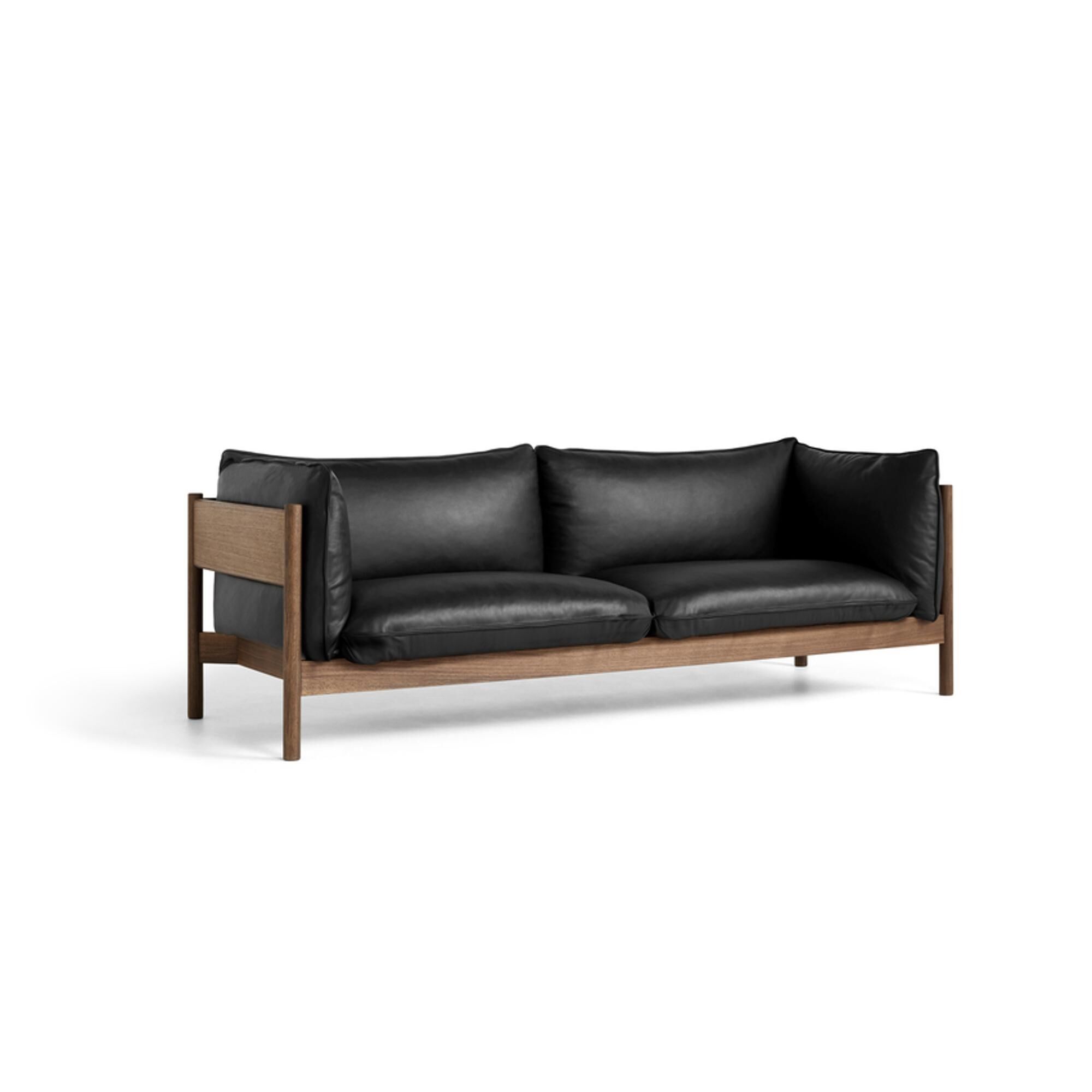 Arbour 3-seters sofa Valnøtt/Nevanda NV0500S