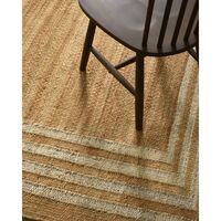 Outline Teppich 180x270 Natural/Weiß