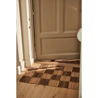 Chess Deurmat 60x90 Jute/Bruin