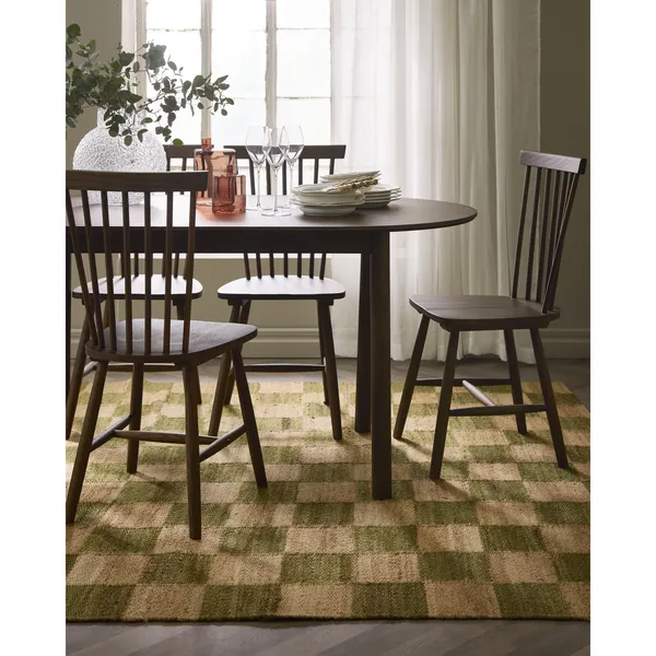 Chess Tappeto 200x300 Juta/Verde