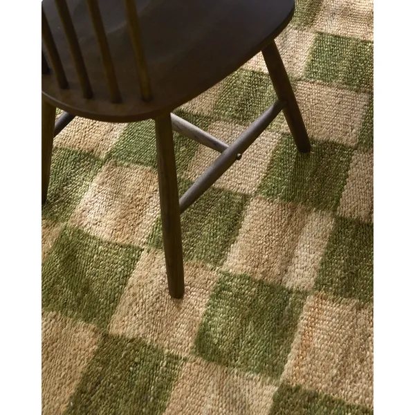 Chess Tappeto 200x300 Juta/Verde
