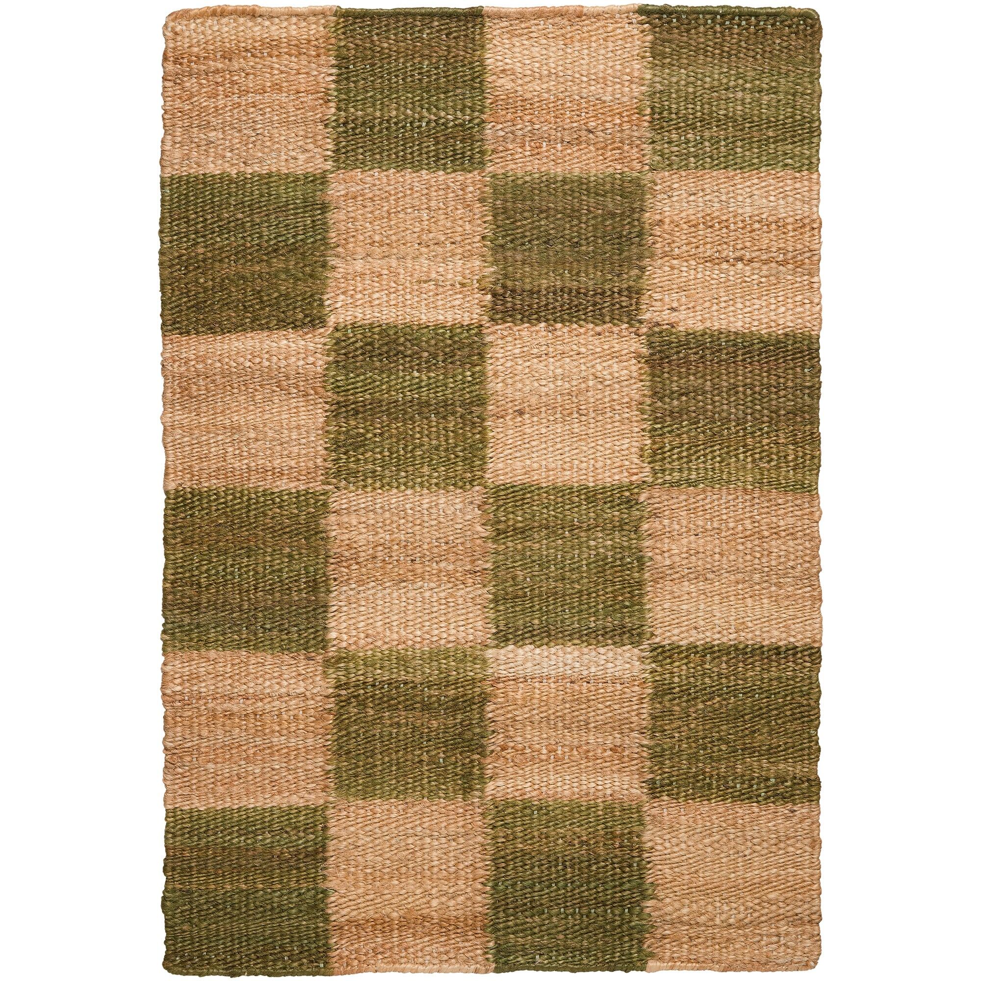Checks Drmtte 60x90 Natur/Grn
