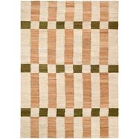 Checks Teppich 180x270 Natural/Grün