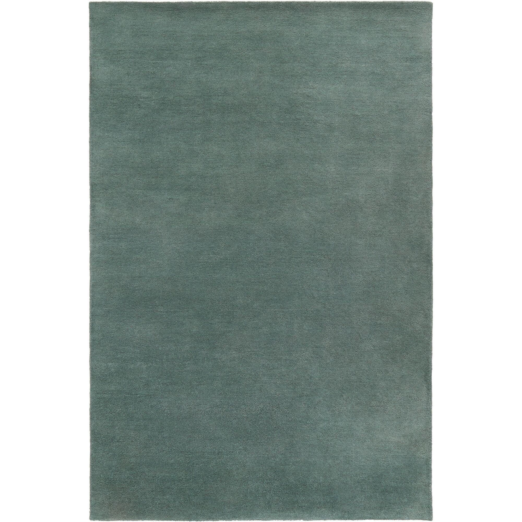Nordic Plain Gulvteppe 180x270 Blågrønn