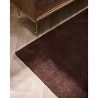Nordic Plain Tappeto 300x400 Marrone Scuro