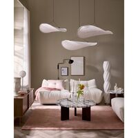 Nordic Plain Tappeto 300x400 Dusty Rose