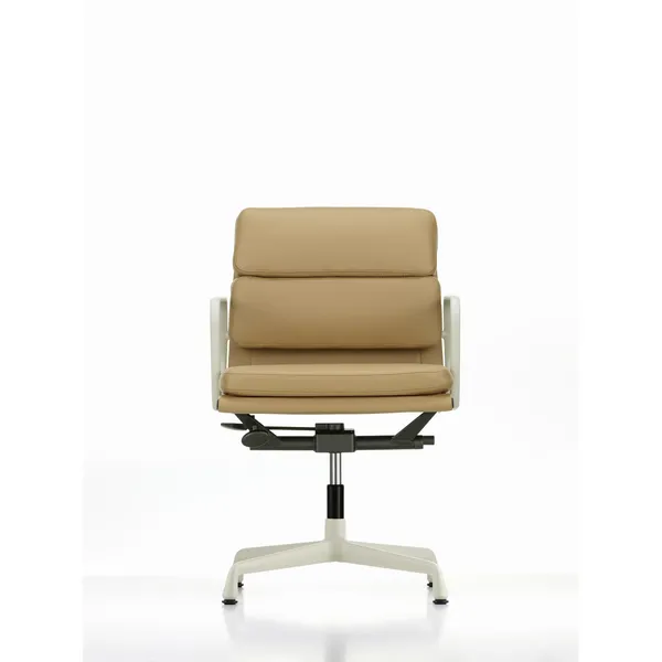 Soft Pad EA 231 Office Chair With Swivel, Armrest & Tilt Mechanism Chalk/Camel