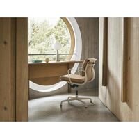 Soft Pad EA 231 Office Chair With Swivel, Armrest & Tilt Mechanism Chalk/Camel