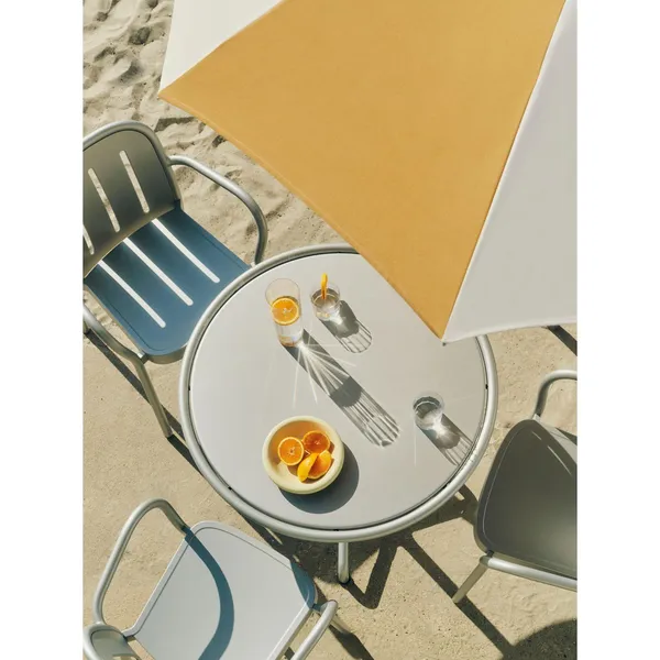 Deville Tisch Weiß Creme