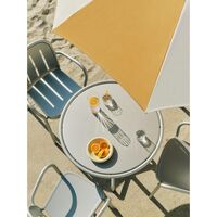 Deville Tisch Weiß Creme