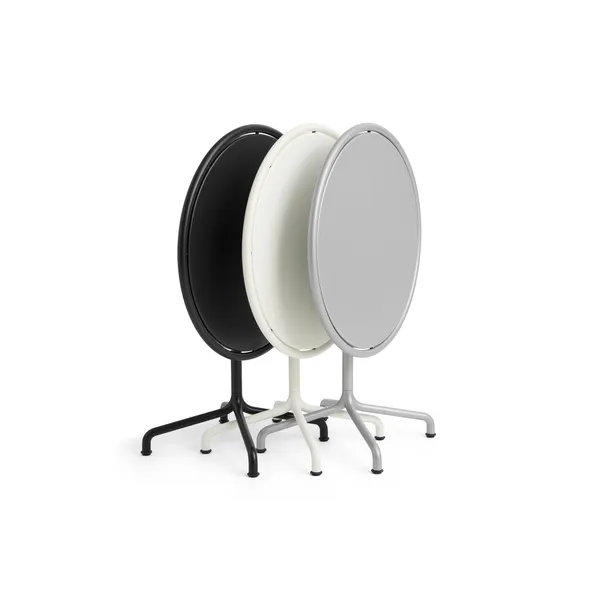 Table Deville Ø80 Crème Blanc