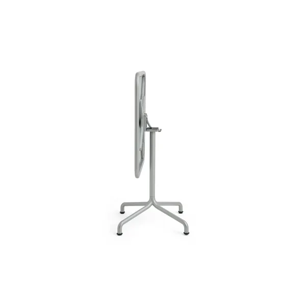 Table Deville 60x70 Gris Argenté