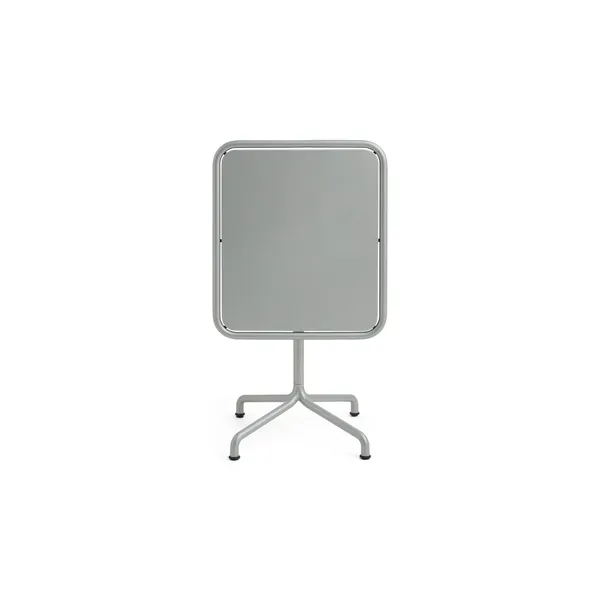 Table Deville 60x70 Gris Argenté
