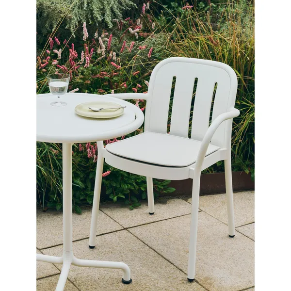 Deville Table Ø55 Silver Grey