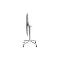 Deville Table Ø80 Silver Grey