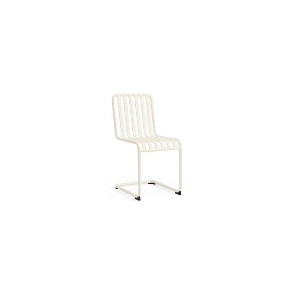 Palissade Cantilever Chair Cream White