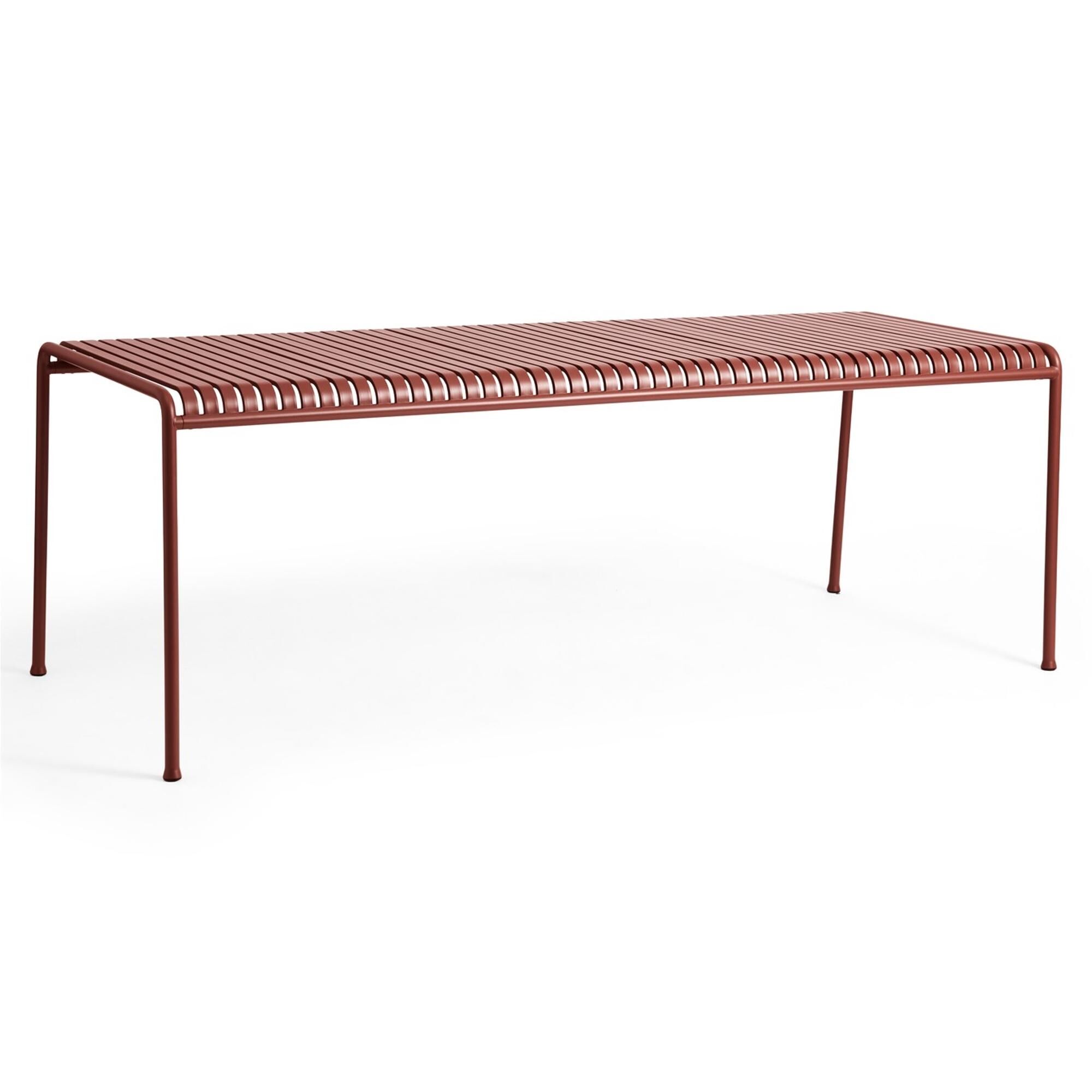 Palissade Spisebord L220 Iron Red