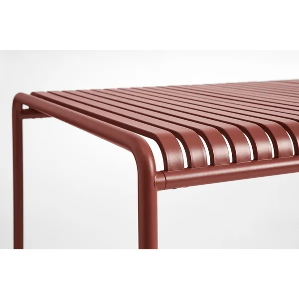 Palissade Dining Table L220 Iron Red