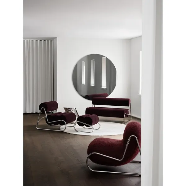 Sillón Boho Cromo/Sahco Zero 0012