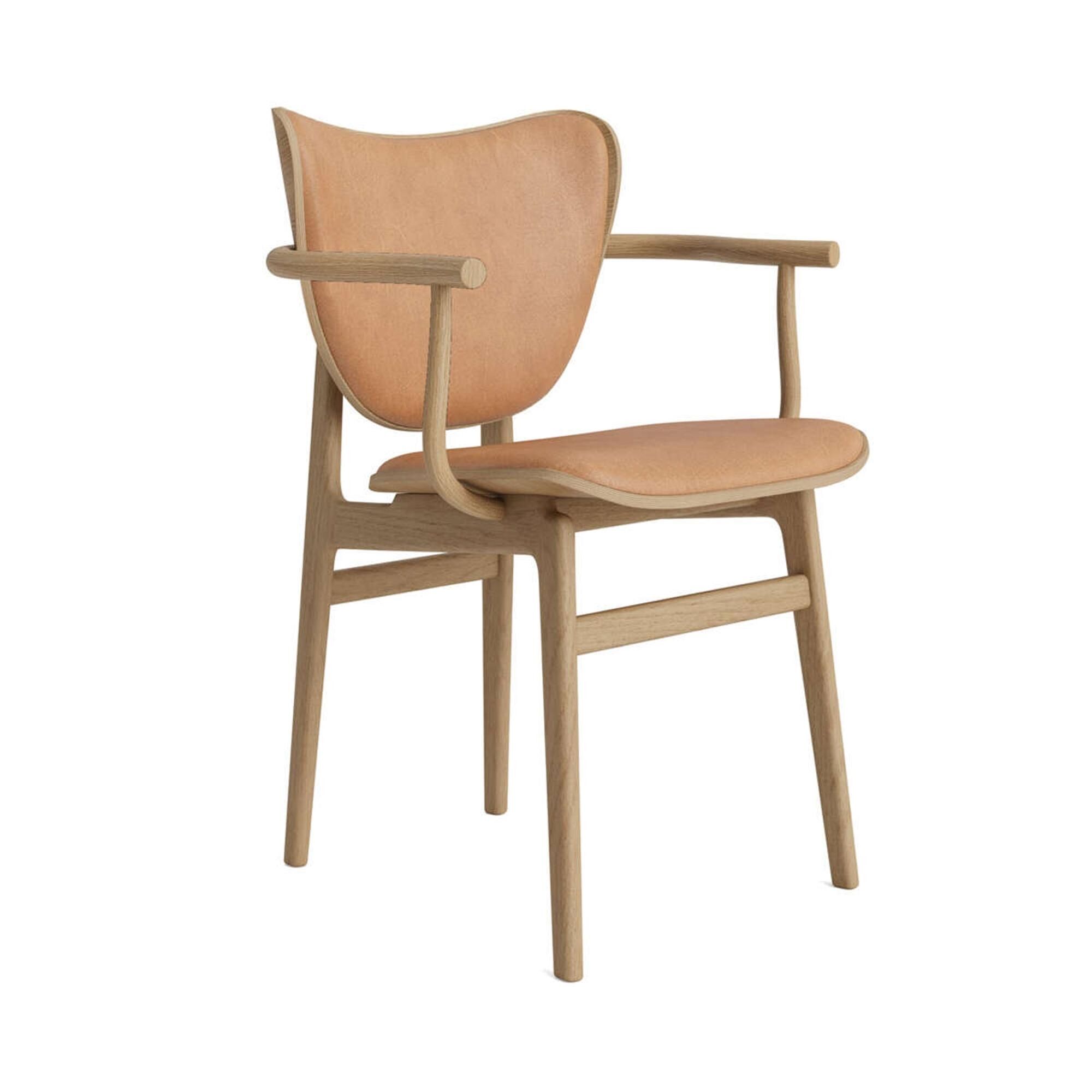 Elephant Spisebordsstol Med Armln Natural Eg/Camel 21004