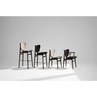 Sedia da Pranzo Elephant con Braccioli, Rovere Naturale/cammello 21004