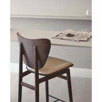 Elefanten-Barhocker H75 Dunkel Geräucherte Eiche/Anthrazit 21003