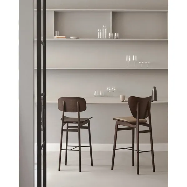 Elefanten-Barhocker H65 Dunkel Geräucherte Eiche/Anthrazit 21003